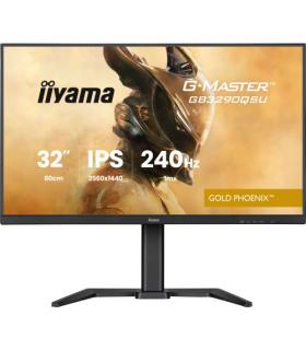 MONITOR IIYAMA, 32 PULGADAS, G-MASTER GB3271QSU-B1 FAST IPS QHD 165HZ 1MS FREESYNC USB-A ALTAVOCES ALTURA AJUSTABLE