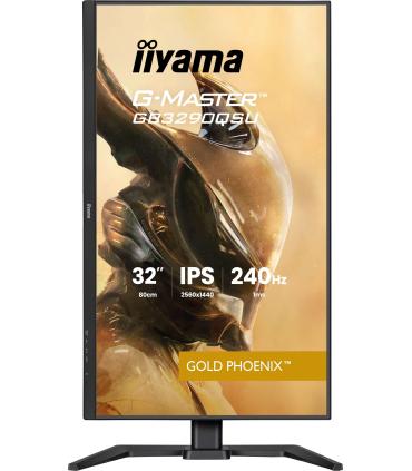 MONITOR IIYAMA, 32 PULGADAS, G-MASTER GB3271QSU-B1 FAST IPS QHD 165HZ 1MS FREESYNC USB-A ALTAVOCES ALTURA AJUSTABLE