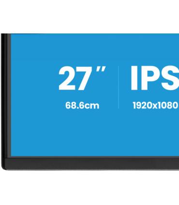MONITOR IIYAMA, 27 PULGADAS, PROLITE, IPS PANEL TECHNOLOGY, 1920X1080, 120HZ, MATE NEGRO