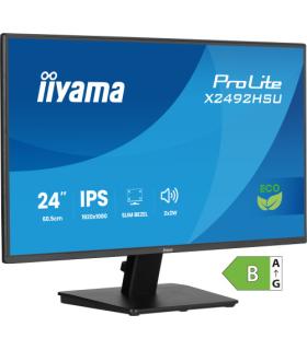 MONITOR IIYAMA PROLITE, 24 PULGADAS, 60.5CM, IPS PANEL TECHNOLOGY, 1920X1080, 120HZ, MATE NEGRO