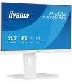 MONITOR IYAMA PROLITE, 21,5 PULAGADS, 54,5 CM, IPS PANEL TECHNOLOGY LED, 1920X1080, 100 HZ, MATE BLANCA