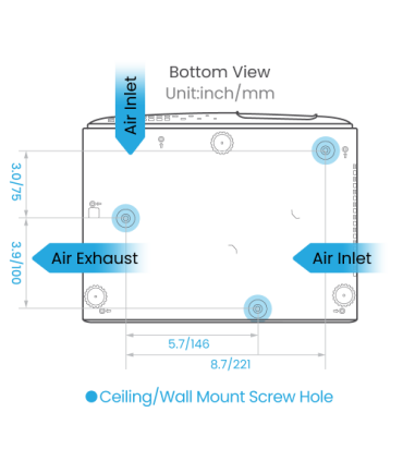 BenQ TK710 Proyector de alcance estándar 3200 lúmenes ANSI DLP UHD 4K (3840x2160) 3D Negro, Blanco
