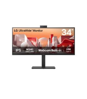 LG 34BA85QE-B pantalla para PC 86,4 cm (34") 3440 x 1440 Pixeles Wide Quad HD LCD Negro