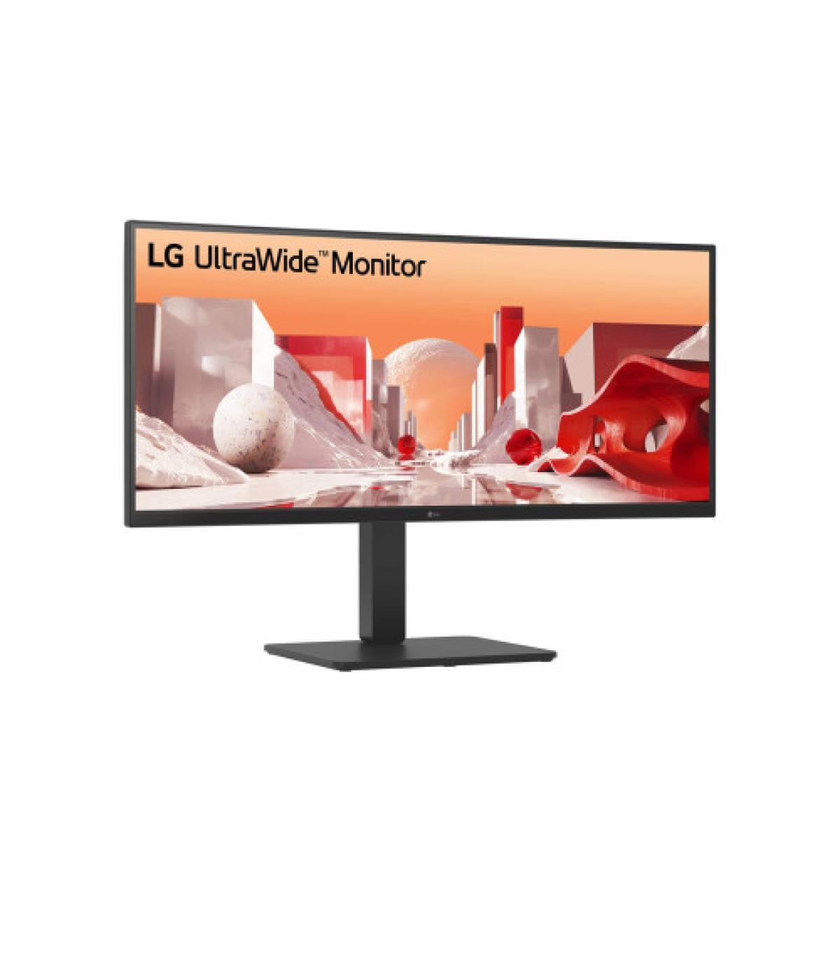 LG 34BA85QE-B pantalla para PC 86,4 cm (34") 3440 x 1440 Pixeles Wide Quad HD LCD Negro