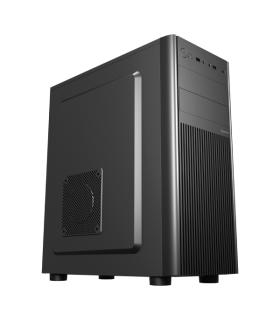 Unykach UK8026 Caja ATX - Tamaño Disco Soportado 3.5", 2.5" - USB-A 2.0, USB-A 3.0, USB-C, Audio - Color Negro