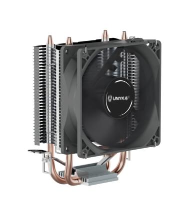 Unykach Unycool H20 Disipador CPU - Multisocket Universal - Ventilador 90mm - Color Negro