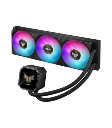 ASUS TUF Gaming LC III 360 ARGB LCD Carcasa del ordenador Sistema de refrigeración líquida todo en uno 12 cm Negro