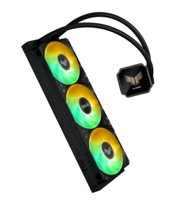 ASUS TUF Gaming LC III 360 ARGB LCD Carcasa del ordenador Sistema de refrigeración líquida todo en uno 12 cm Negro