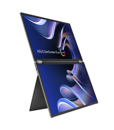 ASUS ZenScreen Duo OLED MQ149CD pantalla para PC 35,6 cm (14") 1920 x 1200 Pixeles WUXGA Plata