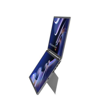 ASUS ZenScreen Duo OLED MQ149CD pantalla para PC 35,6 cm (14") 1920 x 1200 Pixeles WUXGA Plata