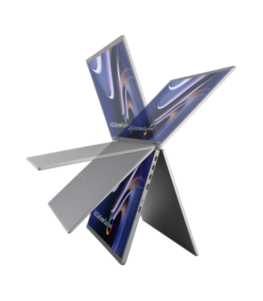 ASUS ZenScreen Duo OLED MQ149CD pantalla para PC 35,6 cm (14") 1920 x 1200 Pixeles WUXGA Plata