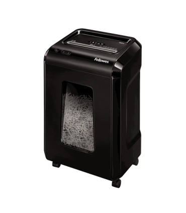 Fellowes Powershred 92Cs triturador de papel Corte en tiras Negro