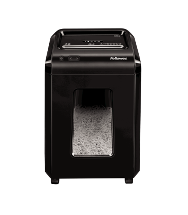 Fellowes Powershred 92Cs triturador de papel Corte en tiras Negro