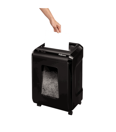 Fellowes Powershred 92Cs triturador de papel Corte en tiras Negro