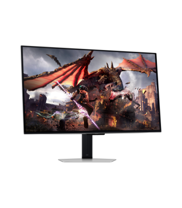 Samsung G80SD pantalla para PC 81,3 cm (32") 3840 x 2160 Pixeles 4K Ultra HD OLED Plata