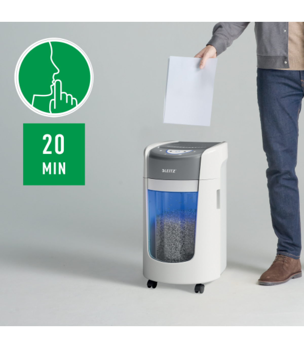 DESTRUCTORA OPTIMAX HOME OFFICE 225 P5 LEITZ 83580000