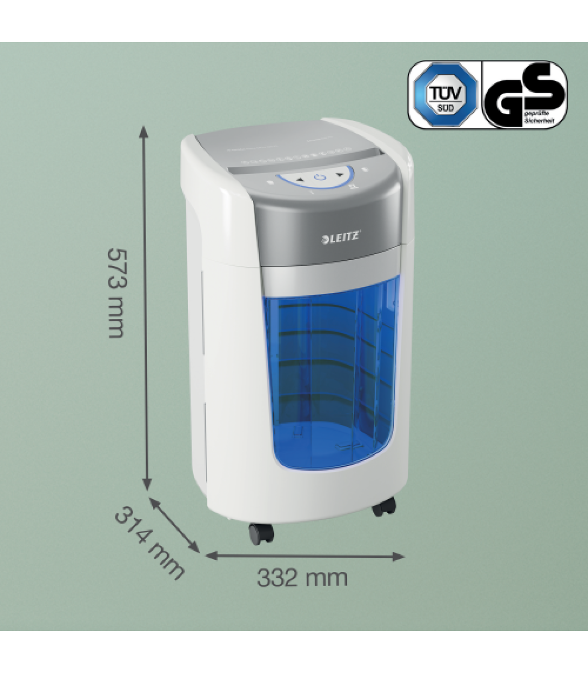 DESTRUCTORA OPTIMAX HOME OFFICE 225 P5 LEITZ 83580000