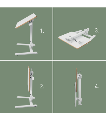 MESA ELEVABLE PEQUEÑA PLEGABLE LEITZ ERGO KENSINGTON 65880001