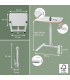 MESA ELEVABLE PEQUEÑA PLEGABLE LEITZ ERGO KENSINGTON 65880001