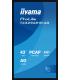 MONITOR IIYAMA 43" ALL-IN-ONE PCAP INTERACTIVE/ ANDROID 14 OS/ 3840 x 2160/ 450CD/M² WITH TOUCH/ HDMI X2 + USB-C/RS-232C X1/ WiF