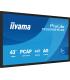 MONITOR IIYAMA 43" ALL-IN-ONE PCAP INTERACTIVE/ ANDROID 14 OS/ 3840 x 2160/ 450CD/M² WITH TOUCH/ HDMI X2 + USB-C/RS-232C X1/ WiF