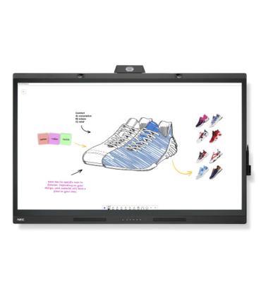NEC WD551 pizarra blanca interactiva 139,7 cm (55") 3840 x 2160 Pixeles Pantalla táctil