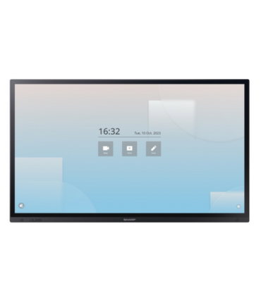 Sharp PN-LA862 Panel plano interactivo 2,18 m (86") LCD 500 cd / m² 4K Ultra HD Negro Pantalla táctil 24/7