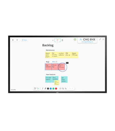 NEC MultiSync M861 IGB Pantalla plana para señalización digital 2,18 m (86") LCD 500 cd / m² 4K Ultra HD Negro Pantalla táctil..