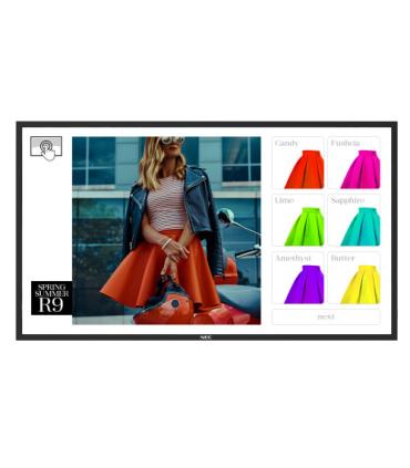 NEC MultiSync ME551 IR-2 Diseño de quiosco 139,7 cm (55") LED 400 cd / m² Negro Pantalla táctil Procesador incorporado 18/7