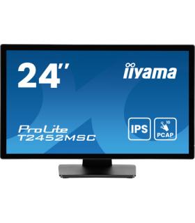 iiyama ProLite T2452MSC-B1AG pantalla para PC 60,5 cm (23.8") 1920 x 1080 Pixeles Full HD LED Pantalla táctil Negro