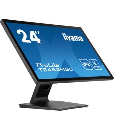 iiyama ProLite T2452MSC-B1AG pantalla para PC 60,5 cm (23.8") 1920 x 1080 Pixeles Full HD LED Pantalla táctil Negro