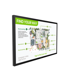 Philips 3000 series 55BDL3751T/00 pantalla de señalización Panel plano interactivo 138,4 cm (54.5") LCD Wifi 450 cd / m² 4K Ultr