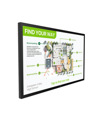 Philips 3000 series 55BDL3751T/00 pantalla de señalización Panel plano interactivo 138,4 cm (54.5") LCD Wifi 450 cd / m² 4K Ultr