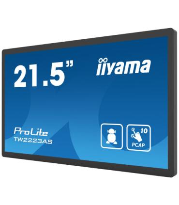 IIYAMA 21,5" PANEL-PC ANDROID 12, SOC RK3399 4GB, 32GB, PCAP BEZEL FREE 10-PTOUCH, 1920X1080, VA PANEL, SPEAKERS, WIFI, BT5.2..
