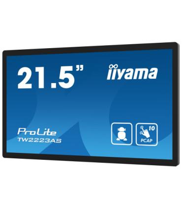 IIYAMA 21,5" PANEL-PC ANDROID 12, SOC RK3399 4GB, 32GB, PCAP BEZEL FREE 10-PTOUCH, 1920X1080, VA PANEL, SPEAKERS, WIFI, BT5.2..
