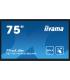 iiyama PROLITE TE7514MIS-B2AG Pantalla plana para señalización digital 190,5 cm (75") LCD Wifi 435 cd / m² 4K Ultra HD Negro Pan