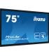 iiyama PROLITE TE7514MIS-B2AG Pantalla plana para señalización digital 190,5 cm (75") LCD Wifi 435 cd / m² 4K Ultra HD Negro Pan