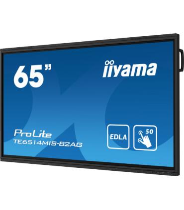 iiyama PROLITE TE6514MIS-B2AG Pantalla plana para señalización digital 165,1 cm (65") LCD Wifi 435 cd / m² 4K Ultra HD Negro Pan