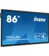 MONITOR INTERACTIVO IIYAMA 86" IIWARE12E, ANDROID 13, 50P, IR,3840X2160,UHD VA, MSD,MM 2X 8W+2X 18W FRONT+UP,MICRO 8X, HDMI 4X..