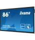 MONITOR INTERACTIVO IIYAMA 86" IIWARE12E, ANDROID 13, 50P, IR,3840X2160,UHD VA, MSD,MM 2X 8W+2X 18W FRONT+UP,MICRO 8X, HDMI 4X..