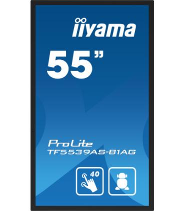 MONITOR IIYAMA 55" TACTIL / ANDROID 11 / 500CD / RAM 4GB / ROM 32GB / 8MS / USO 24/7 / MODO KIOSCO / IP65 FRONTAL / HDMIX2 / DP.