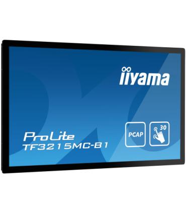 iiyama ProLite TF3215MC-B2 pantalla para PC 80 cm (31.5") 1920 x 1080 Pixeles Full HD LED Pantalla táctil Quiosco Negro