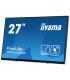 MONITOR IIYAMA 27" IPS BONDED PCAP 10P TOUCH, MPP2.0 (ACTIVE STYLUS) SUPPORTED, 2560X1440, FLAT BEZEL FREE GLASS FRONT, HDMI, DI