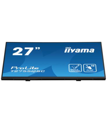 MONITOR IIYAMA 27" IPS BONDED PCAP 10P TOUCH, MPP2.0 (ACTIVE STYLUS) SUPPORTED, 2560X1440, FLAT BEZEL FREE GLASS FRONT, HDMI, DI