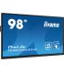 iiyama TE9812MIS-B3AG pantalla de señalización Diseño de quiosco 2,49 m (98") LCD Wifi 400 cd / m² 4K Ultra HD Negro Pantalla tá