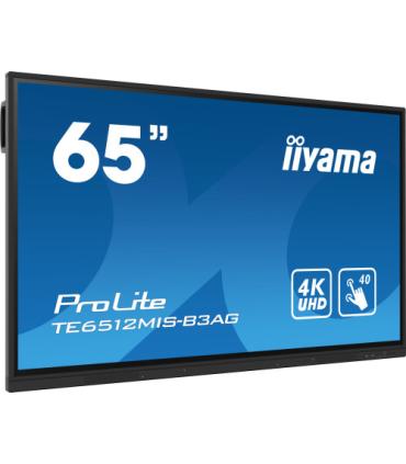 MONITOR IIYAMA 65" IIWARE10 , ANDROID 11, 8/64GB, 40-POINTS IR WITH ZERO BONDING, 3840X2160, UHD IPS PANEL, METAL HOUSING, FAN-L
