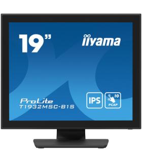 MONITOR IIYAMA 19" PCAP BEZEL FREE FRONT, 10P TOUCH, IPS PANEL, 1280X1024, SPEAKERS, VGA, DISPLAYPORT, HDMI, 225CD/M² (WITH TOUC
