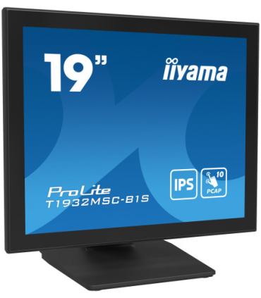 MONITOR IIYAMA 19" PCAP BEZEL FREE FRONT, 10P TOUCH, IPS PANEL, 1280X1024, SPEAKERS, VGA, DISPLAYPORT, HDMI, 225CD/M² (WITH TOUC