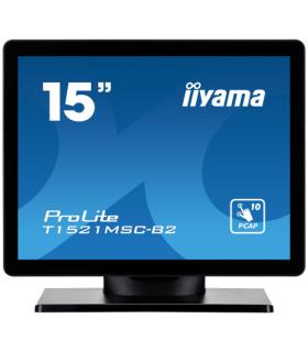 MONITOR IIYAMA 15" PCAP BEZEL FREE FRONT, 10P TOUCH, 1024X768, SPEAKERS, VGA, HDMI, 325CD/M², USB INTERFACE, EXTERNAL POWER ADAP