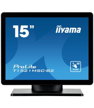 MONITOR IIYAMA 15" PCAP BEZEL FREE FRONT, 10P TOUCH, 1024X768, SPEAKERS, VGA, HDMI, 325CD/M², USB INTERFACE, EXTERNAL POWER ADAP